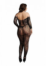 Load image into Gallery viewer, Le Desir Lace Sleeved Bodystocking
