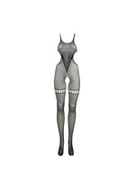 Load image into Gallery viewer, Le Desir Net High Neck Bodystocking
