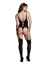 Load image into Gallery viewer, Le Desir Shade Elara Vii Bodystocking with Open Cups
