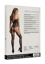 Load image into Gallery viewer, Le Desir Strapless Crotchless Teddy with Stocking
