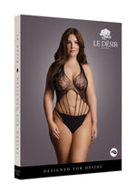 Load image into Gallery viewer, Le Desir Strappy Lace Teddy - Black - Queen
