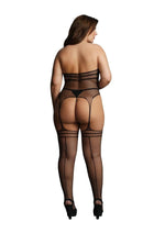 Load image into Gallery viewer, Le Desir Strappy Suspender Bodystocking
