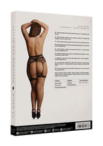 Load image into Gallery viewer, Le Desir Striped Fishnet Garterbelt