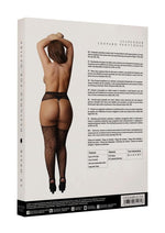Load image into Gallery viewer, Le Desir Suspender Leopard Pantyhose
