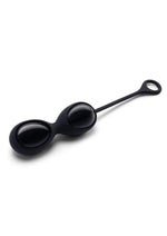 Load image into Gallery viewer, Le Wand Crystal Yoni Eggs Silicone Kegal Balls - Black Obsidian
