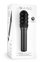 Load image into Gallery viewer, Le Wand Grand Bullet Rechargeable Silione Vibrator - Black
