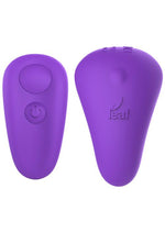Load image into Gallery viewer, Leaf Spirit Silicone Rechargeable Vibrator - Purple
