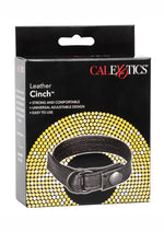 Load image into Gallery viewer, Leather Cinch Cock Ring - Black