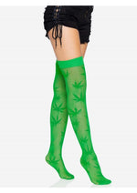 Load image into Gallery viewer, Leg Avenue 420 Net Thigh High