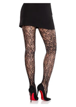 Load image into Gallery viewer, Leg Avenue Camellia Lace Tights