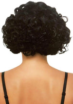 Load image into Gallery viewer, Leg Avenue Curly Bob Wig - Black - One Size
