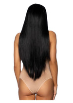 Load image into Gallery viewer, Leg Avenue Long Straight 33 Center Part Wig - Black - One Size
