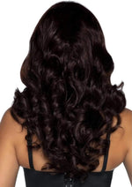 Load image into Gallery viewer, Leg Avenue Misfit Long Wavy Bang Wig - Brown - One Size
