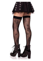 Load image into Gallery viewer, Leg Avenue Occult Net Thigh Highs