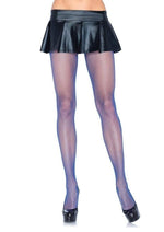 Load image into Gallery viewer, Leg Avenue Spandex Fishnet Pantyhose - Blue - One Size
