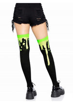 Load image into Gallery viewer, Leg Avenue Splatter Thigh Highs