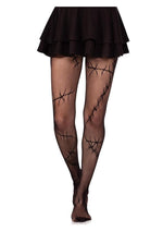 Load image into Gallery viewer, Leg Avenue Stiched Up Net Tights