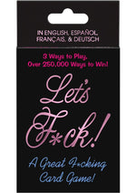 Load image into Gallery viewer, Let&#39;s F*ck! Sex Position Card Game
