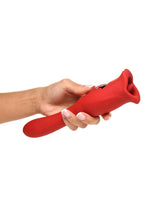 Load image into Gallery viewer, Lickgasm Kiss and Tell Pro Dual-Ended Kissing Rechargeable Silicone Vibrator
