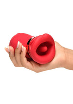 Load image into Gallery viewer, Lickgasm Kiss Me More Kissing, Sucking and Vibrating Rechargeable Silicone Clitoral Vibrator
