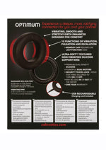 Load image into Gallery viewer, Link Up Optimum Rechargeable Silicone Cock Ring
