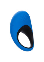 Load image into Gallery viewer, Link Up Remote Max Rechargeable Silicone Dual Stimulating Cock Ring with Remote Control - Black/Blue
