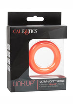 Load image into Gallery viewer, Link Up Ultra-Soft Verge Silicone Cock Ring - Orange

