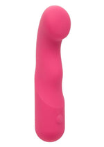 Load image into Gallery viewer, Liquid Silicone Pixies Ripple Rechargeable Vibrator - Pink