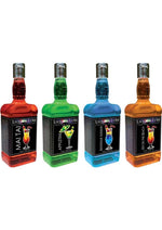 Load image into Gallery viewer, Liquor Lube Water Based Flavored Personal Lubricant Assorted Flavors - 16 Each Per Display
