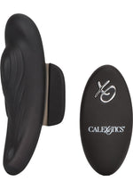 Load image into Gallery viewer, Lock N Play Remote Panty Teaser Rechargeable Silicone Panty Vibe with Remote Control - Black
