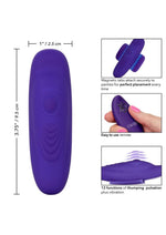 Load image into Gallery viewer, Calexotics Lock-N-Play Silicone Rechargeable Panty Vibe
