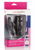 Load image into Gallery viewer, Lock N Play Wristband Remote Panty Vibe Tease Massager Silicone - Black
