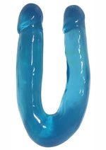 Load image into Gallery viewer, Lollicock Sweet Slim Double Dipper Double Dildo - Berry/Blue
