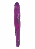Load image into Gallery viewer, Lollicock Sweet Slim Stick Double Dildo - Grape - 13in
