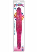 Load image into Gallery viewer, Lollicock Sweet Slim Stick Double Dong - Cherry - 13in
