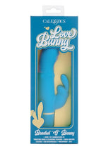 Load image into Gallery viewer, Love Bunny Beaded G Bunny Rechargeable Silicone Beaded Motion G-Spot Rabbit Vibrator - Blue/Yellow
