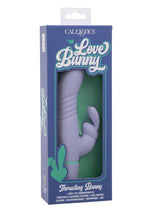 Load image into Gallery viewer, Love Bunny Thrusting Bunny Rechargeable Silicone Rabbit Vibrator - Purple/Teal
