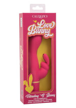 Load image into Gallery viewer, Love Bunny Vibrating G Bunny Rechargeable Silicone Rabbit Vibrator - Pink/Yellow
