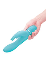 Load image into Gallery viewer, Love Distance Receive App Controlled Silicone Rechargeable Rabbit Vibrator

