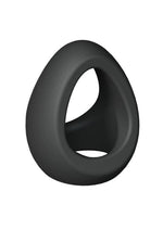 Load image into Gallery viewer, Flux Ring Silicone Cock Ring - Black/Black Onyx
