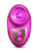 Load image into Gallery viewer, Love to Love Kisscool Rechargeable Silicone Finger Vibrator - Iridescent - Berry/Pink
