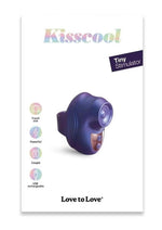 Load image into Gallery viewer, Love to Love Kisscool Rechargeable Silicone Finger Vibrator - Iridescent - Indigo/Purple
