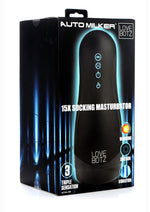 Load image into Gallery viewer, Lovebotz Handheld Milker Rechargeable 15x Sucking Masturbator - Black
