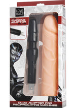 Load image into Gallery viewer, Lovebotz The Fucking Adapter Plus with Dildo - Vanilla
