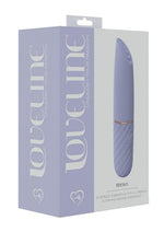 Load image into Gallery viewer, Loveline Beso Silicone Rechargeable 10 Speed Vibrating Mini Lipstick Vibe - Lavender