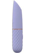 Load image into Gallery viewer, Loveline Beso Silicone Rechargeable 10 Speed Vibrating Mini Lipstick Vibe - Lavender