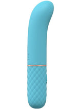 Load image into Gallery viewer, Loveline Dolce Silicone Rechargeable 10 Speed Mini G-Spot Vibrator - Blue