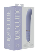 Load image into Gallery viewer, Loveline Dolce Silicone Rechargeable 10 Speed Mini G-Spot Vibrator - Lavender/Purple