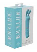 Load image into Gallery viewer, Loveline Dona Mini Rabbit Silicone Rechargeable Vibrator - Blue
