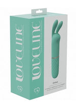 Load image into Gallery viewer, Loveline Dona Mini Rabbit Silicone Rechargeable Vibrator - Green
